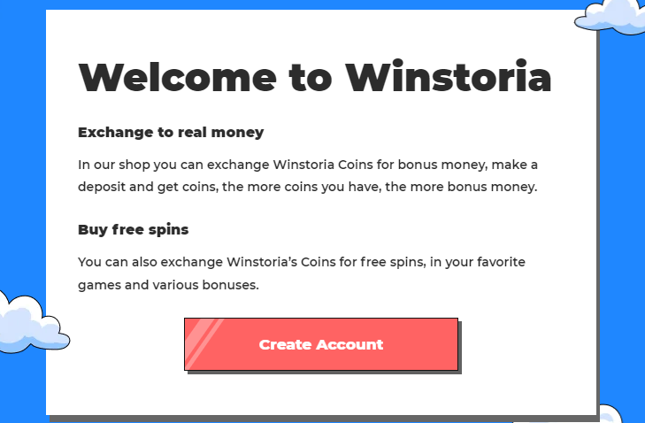 winstoria how to start play