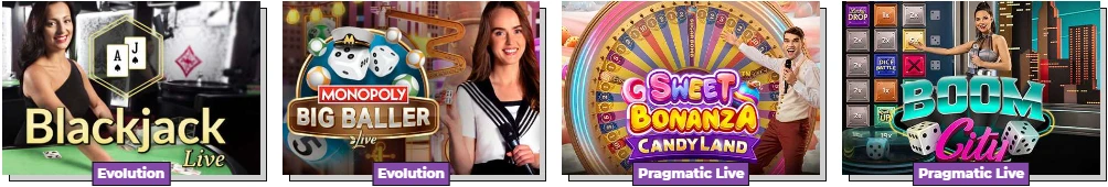 winstoria live casino games